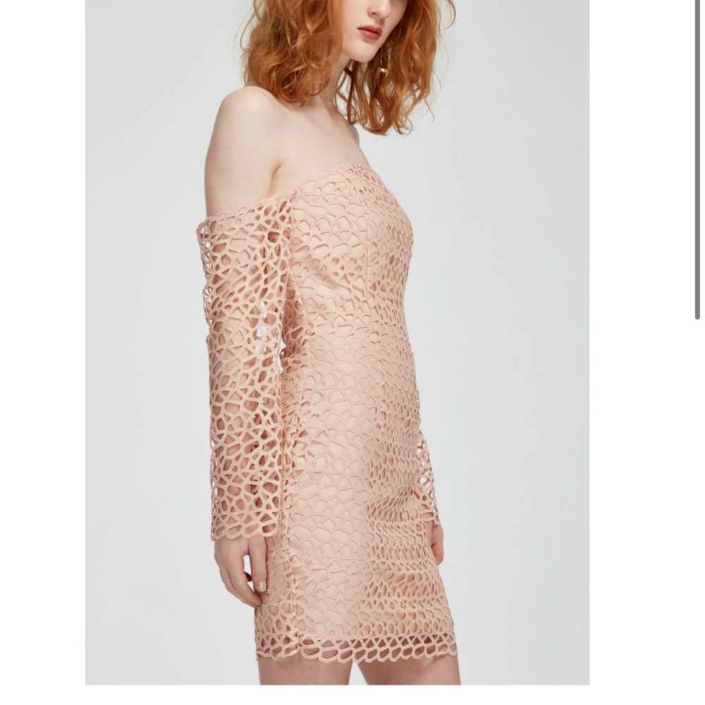 Keepsake countdown lace mini dress